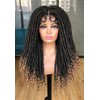 ANNISOUL Faux Locs Wigs for Black Women Full Lace Curly