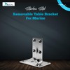 MARINE CITY Stainless Steel Removable Table Bracket – Strong &