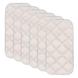 Sunny zzzZZ 6 Pack Baby Waterproof Changing Pad Liners - Quilted Thicker Ultra Soft Changing Table Cover Liners - Durable & Easy to Clean - Pink - 23" x 11"