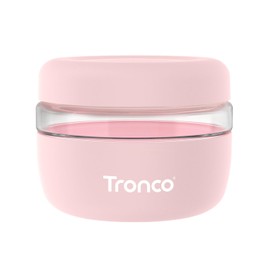 Tronco 16 oz Glass Food Storage Containers with Lids, Airtight, Leak & Spill Proof Glass Lunch Bowls for Meal Prep, Salad, Yogurt, Soup & Stew, Microwave & Dishwasher Safe, BPA-Free, Set of 1