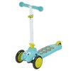 Mookie Scootiebug 3-Wheel Foldable Scooter with Height-Adjustable Handlebar, Non-Slip Deck