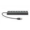 DIGITUS USB Hub - 7 Ports - USB 3.0 -