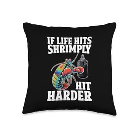 Mantis Shrimp Life Peacock Mantis Shrimp Throw Pillow
