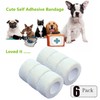 Baisunt 6 Pack 1 Inches Cohesive Bandage Self Adhesive Wrap