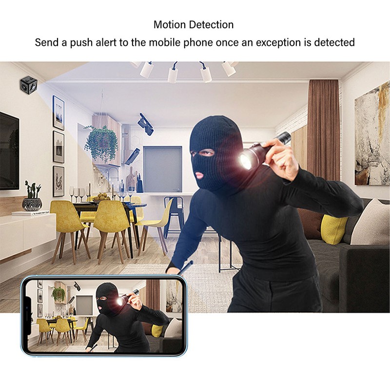 WiFi Security Camera 1080P High Definition Webcam Motion Detection Night