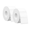 Supvan Cinta Etiquetar T50m Adaptada Etiquetas Paquetes Recambio Color Blanco