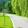 VEWOGARDEN Double Blade Wind Spinners Outdoor Small Garden Decorations, Rustproof