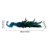 2 Pack Blue Peacock Christmas Decorations, 18.9 Inch Artificial Peacock