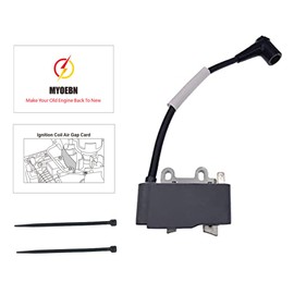MYOEBN A411000290 ignition coil fit for Echo Blower PB-255LN PB-251 ES255 PB265L PB265LN PB251 Shindaiwa Kioritz Mantis replace A411000291 OPPAMA C10146