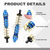sourcing map RC Shock Absorber 1/10 115mm Aluminum Threaded Front
