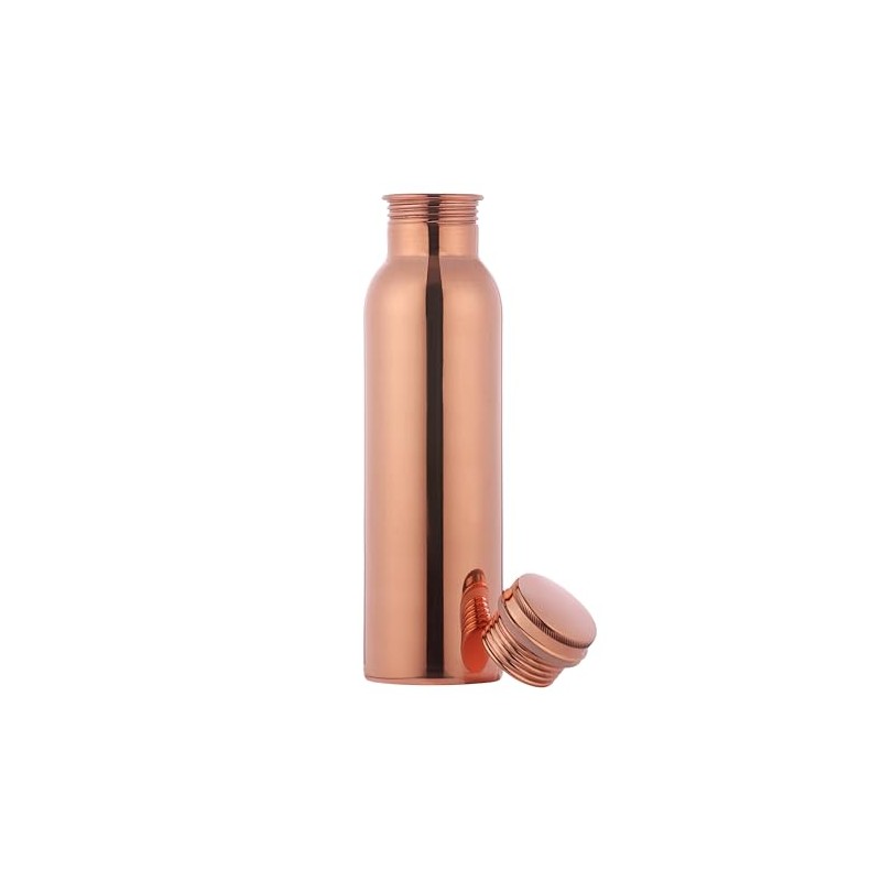AncientImpex Pure Copper Water Bottle | Ayurvedic Water Bottle 600