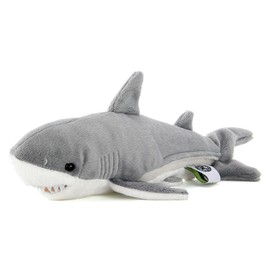 Carolata Great White Shark Plush Toy (Shark, Length 10.2 x Width x Height 4.1 inches (26 x 14.5 x 10.5 cm) / 2 Degree Meter Reading, Animal, Toy, Birthday Gift, Girls, Boys, Boys,