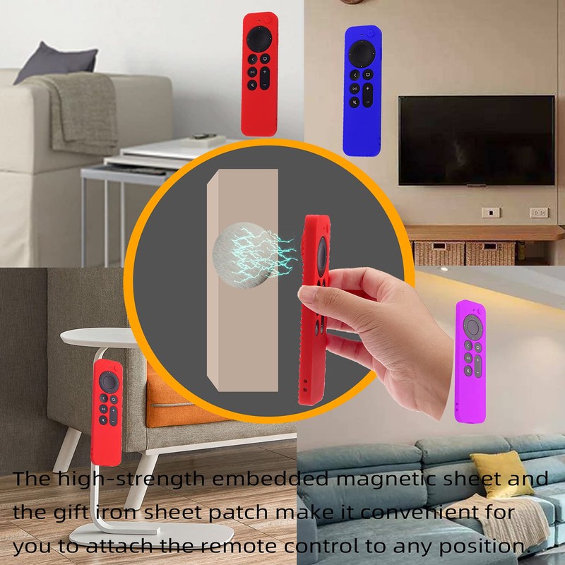 Silicone Remote Case for Apple TV 4K 2nd Gen 2021