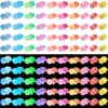 GSrenyu 100 Pcs Mini Turtles Luminous Mini Resin Turtle Mini