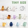 Cute Mini Vase Magnets for Fridge, Funny Small Ceramic Vase