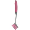 Triangle Head Plastic Dish Brush (Plum)