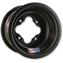 Douglas Wheel Tire A5 Wheel - 8x8 - 3+5 Offset - 4/110 - Black, Bolt Pattern: 4/110, Rim Offset: 3+5, Wheel Rim Size: 8x8, Color: Black, Position: Front/Rear