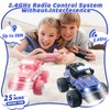 ZCOINS Blue Remote Control Car Toy for Kids Boys 6-12