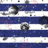 In Flight In Space Navy Placemat (Set of 2) with