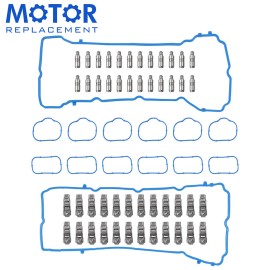 VEHITO Rocker Arms Lifters Valve Gaskets Kit For 11-16 3.6L Chrysler/Dodge