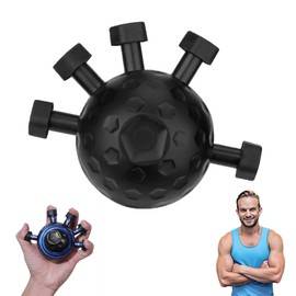 Finger Grip Strengthener, Hand Muscle Trainer, Finger Strength Trainer, Hand Training Device, Finger Grip Strengthener, Grip Strength Trainer, for Musicians, Athletes, Boxers, Weak Stronger