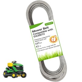 42 inch Lawn Mower Deck Belt Compatible with John Deere GX20072 GY20570,Deck Drive Belt Compatible with L 100 130 1742 D100 D110 D120 D130 X110 X125 X145 E100 E110 E120