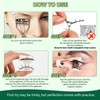 KEYYOU Daily Wear Reusable Magnetic Eyelashes 2 Pair with Applicator