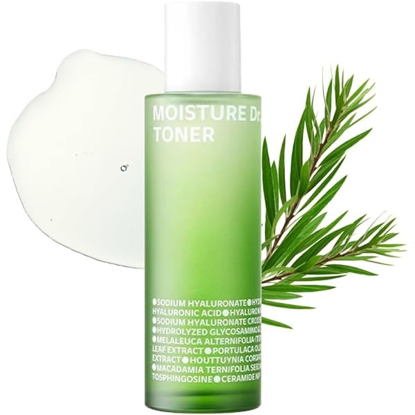 ISOI Moisture Dr. Soothing Toner, Lightweight Hydrating Toner with Tea