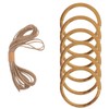 Snake Enrichment Rings for Ball Python, Plastic Imitation Wood Playground