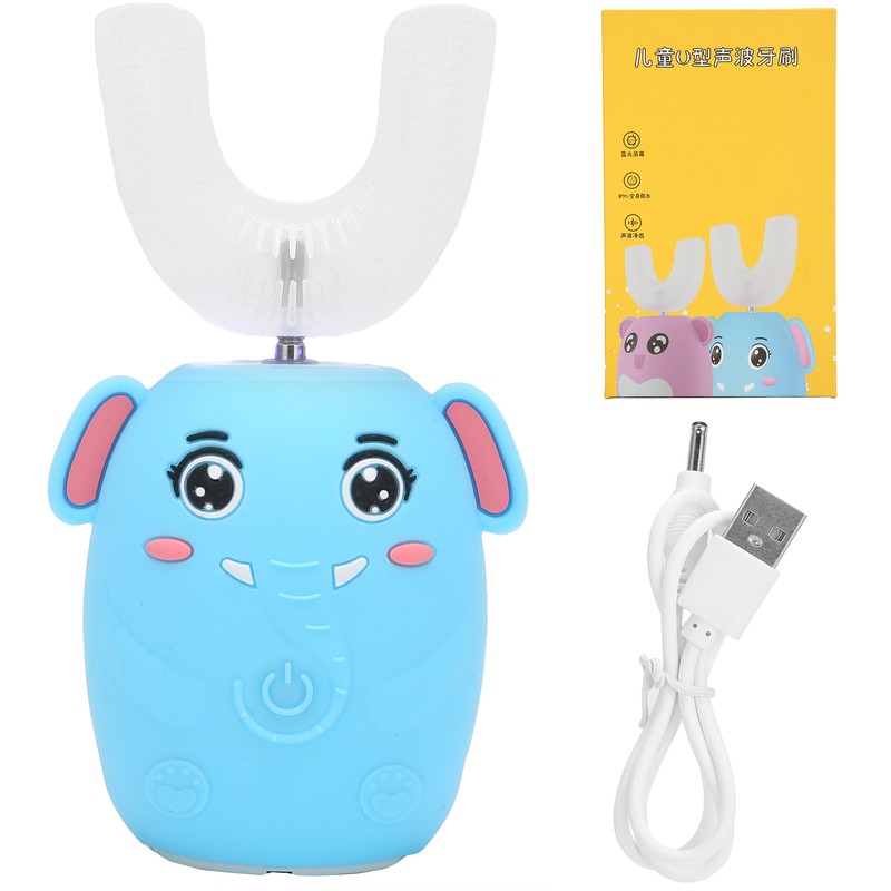 Automatic Toothbrush Cartoon Modeling Electric Toothbrush With UShaped Head for
