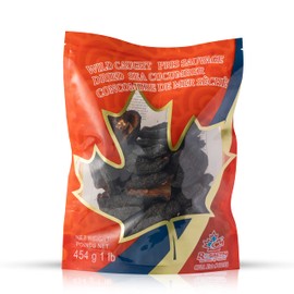 ROSALYN Premium Deep Sea Atlantic Canada Wild Caught Sea Cucumber Dried (大西洋野生捕捞干海参) - Canadian Food Inspection Agency Certified | Butterfly Cut - 454 Grams 8Years(Pack of 1)