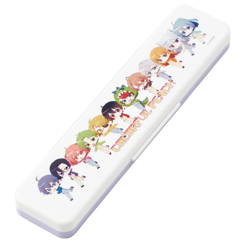 Skater CCS3SAAG-A Chopsticks Set, 7.1 inches (18 cm), Colorful Peach