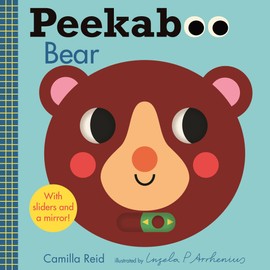 Peekaboo: Bear: (An Interactive Board Book for Babies & Toddlers with Mirror & Sliders to Push, Pull, or Turn. Cute Artwork Includes Ladybugs, Bunnies, Butterflies, & More) (Peekaboo You)