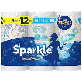 SPARKLEÂ® PICK-A-SIZEÂ® PAPER TOWELS 6 DOUBLE ROLLS