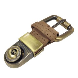LEABAGS Leather Bag Lock Replacement, brown, One Size