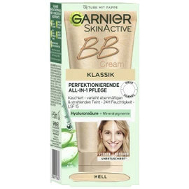 Garnier SkinActive BB Cream - All-in-1 Day Cream with Hyaluronic Acid and Aloe Vera, Conceals Skin Irregularities, SPF 15, Classic, Light, 50 ml