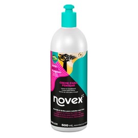 Novex Mystic Black Leave In Conditioner (10oz) Baobab Oil Protects, Adds Moisture to Kinky, Curly, Natural Hair. Controls Frizz, Softens, Enhances Shi