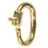 14K Gold Link Lock Locking Chain Link Extremely Tiny 4.75mm