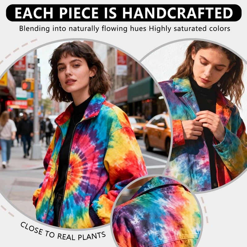 DOTUHAO 10 Colors Tie Dye Powder Kit, Tie Dye Set