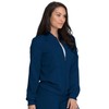 Dickies DK365 - chamarra quirúrgica para mujer, con cierre frontal,