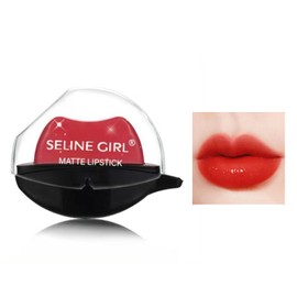 DayaEmmoTQ Lip Shape Lipstick - Girls Lazy Lip Matte Lipstick Waterproof Long Lasting Moisturizing Makeup Non-Sticky Cup Lip Gloss Vegan Lip Gloss
