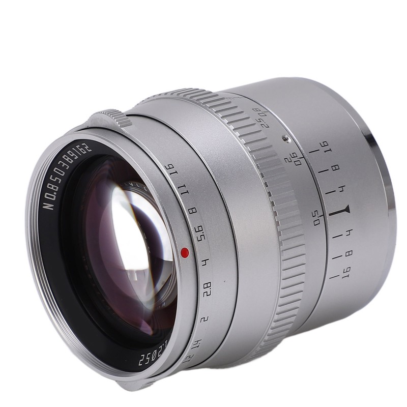 TTArtisan 50mm F1.2 APS C Manual Focus Lens Large Aperture