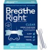 Breathe Right Nasal Strips Clear Large 30ct (Packaging May Vary)