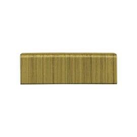 Freeman - Grapas de corona ancha galvanizadas con pegamento de calibre 16 de 1 pulgada, 2,000 unidades, para torneado, revestimiento y ai...