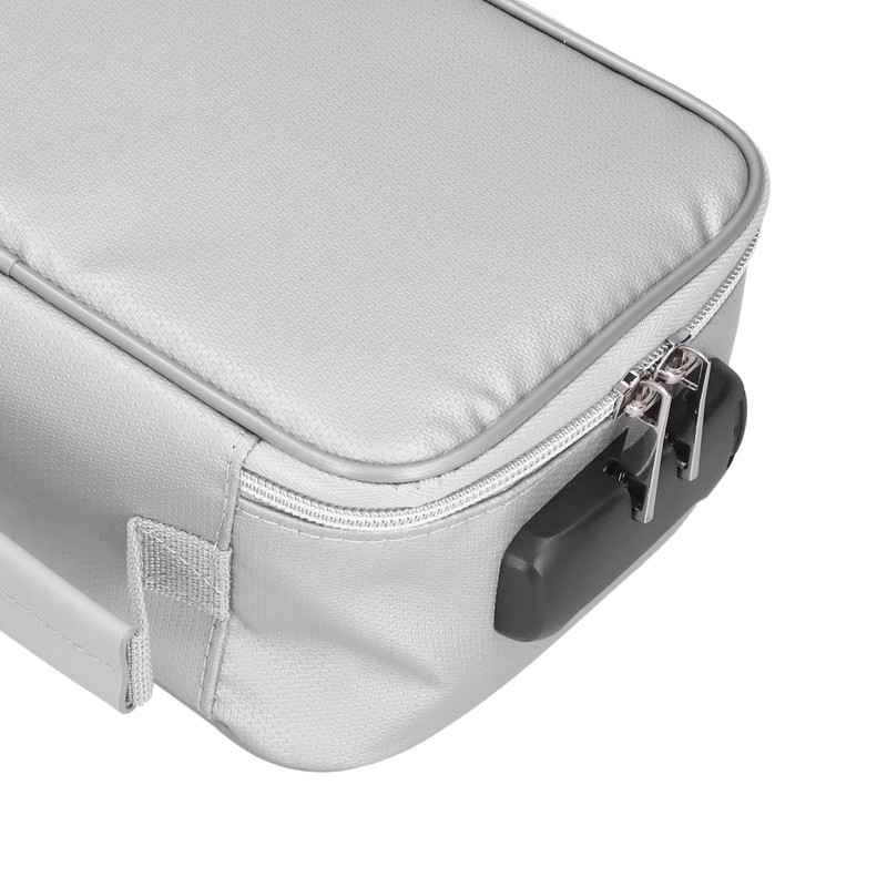 Certificate Storage Bag with Lock Waterproof Fireproof Document Bag File