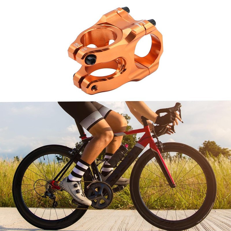 Gurtt Mountain Bike Stem Handlebar 35mm for Improved Control and