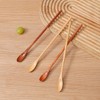 SITEDAN Muddler Spoon Wooden Long Spoon Stirring Stick Coffee Spoon