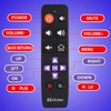 EZclicker Roku TV Remote | Big Button TV Remote Control