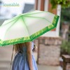 ViddVoom Compact Napa Cabbage Umbrella - Small Travel Folding Umbrella