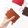 Slip-on Noir Key Pouch Mini Leather Sage Green NSL-1803